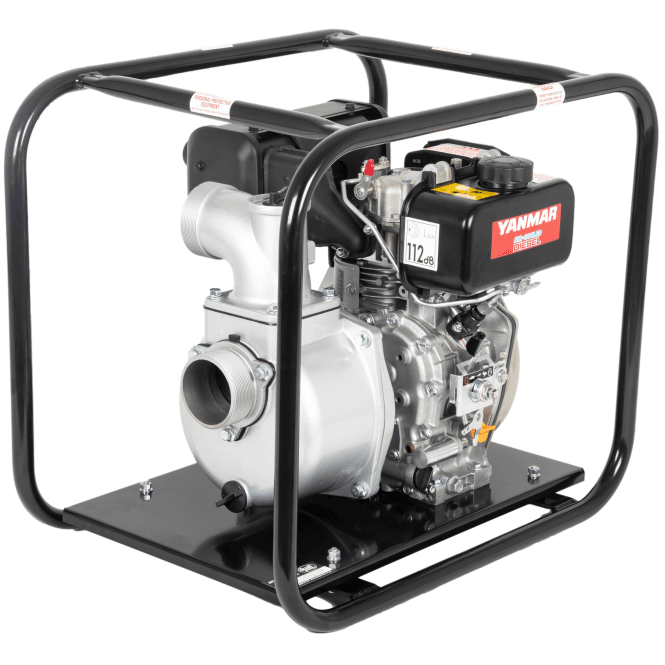 DE-80XD YR Yanmar Diesel Engine Powered Water Pump 3"