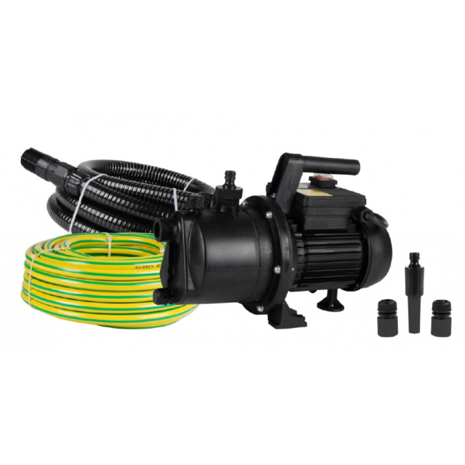 Jetcom 550 / Pura Self Priming Jet Irrigation Garden Pump Kit