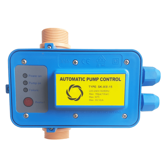 Pro Control SK-XIII-15 Automatic Pump Controller 230v - Dry Run Protection